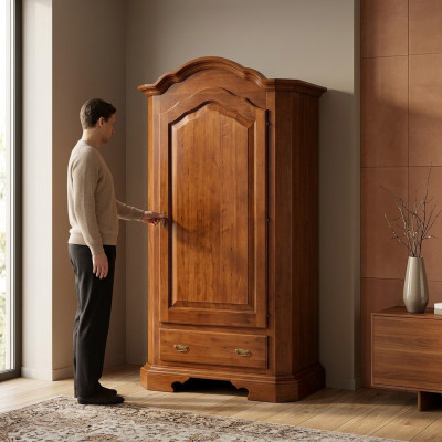 Wardrobes Bedroom Brown Wardrobe Closet Wood Furniture