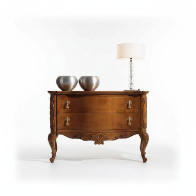 Chest of drawers luxury furniture design wood bedroom wooden cabinet brown new