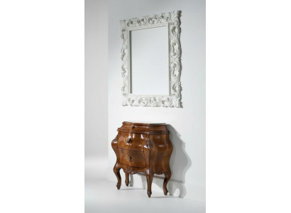 Nightstand Side Table Furniture Italian Design Classic Wood