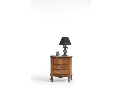 Nightstand with 3 drawers wooden cabinet design Italian furniture new