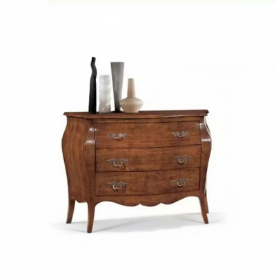 Designer furniture dresser cabinet brown luxury wood Italian furniture new