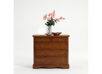Luxury sideboard console classic bedroom wood modern design brown