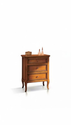 Classic nightstand with 3 drawers console design bedroom