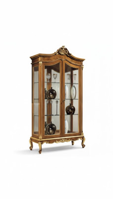 Glass cabinet display furniture wooden cabinet luxury display case wood new