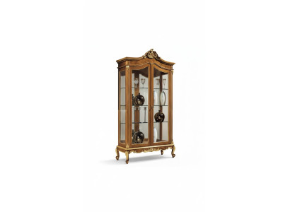 Glass cabinet display furniture wooden cabinet luxury display case wood new