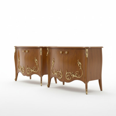 Sideboard wood cabinet dresser cabinets furniture Italian interior design