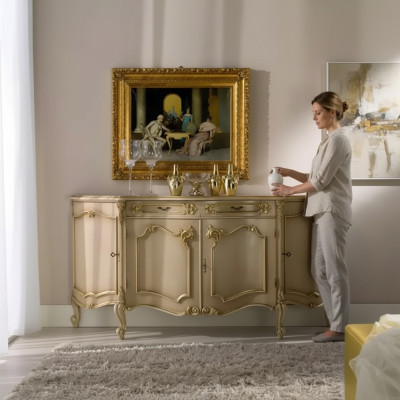 Sideboard Style Wood Furniture Dresser New Italian Furniture Design