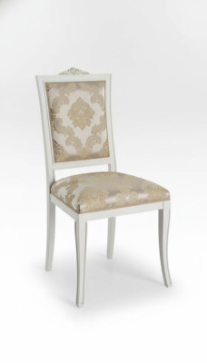 Luxury Design Upholstered Chair Chairs Seat Dining Room Solid Wood Design New