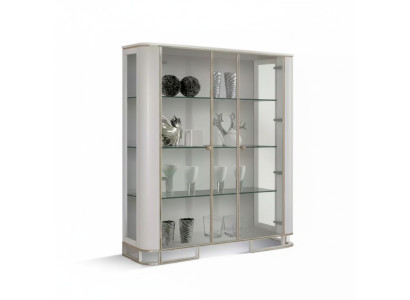 Showcase Wood Luxury Classic Sideboard Design Furniture Italian White