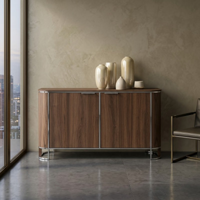 Sideboard Designer Luxury Cabinets Brown Classic Design New