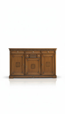 Classic wardrobe solid wood furniture sideboard Italian furnishings