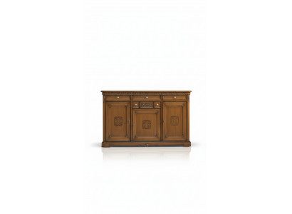 Classic wardrobe solid wood furniture sideboard Italian furnishings
