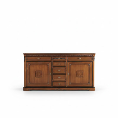 Sideboard furniture design classic wooden dressers brown luxury wooden cabinet