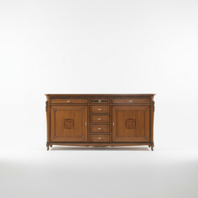 Luxury wardrobe furniture wooden cabinet Italian sideboard dresser cabinet