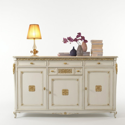 Luxury living room wooden chest of drawers sideboard cabinet side cabinet wood