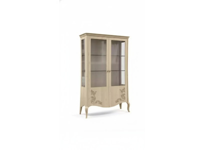 Showcase Wood Luxury Classic Sideboard Design Furniture Italian Beige
