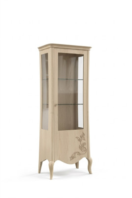 Italian luxury furniture display cabinet living room glass designer cabinet new