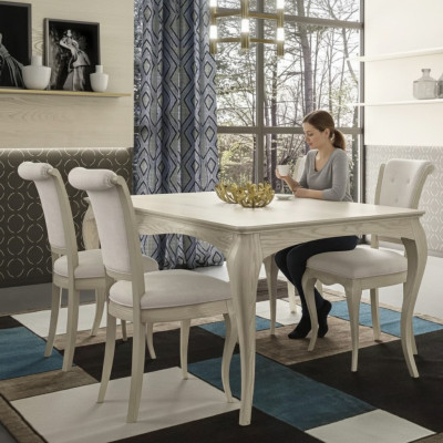 Dining room table dining table with 4 chairs set furniture set 5-piece furniture