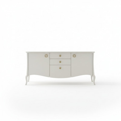 Italian furniture sideboard dresser luxury furnishings living room wood