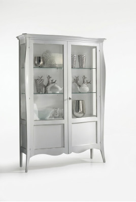 Display Cabinet White Luxury Italian Furniture Cabinets Living Room