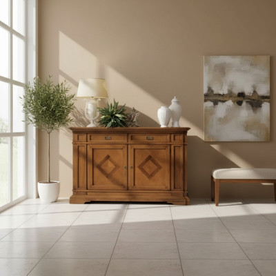 Luxury Italian Wood Furniture Dresser Sideboard Style Brown Sideboard New
