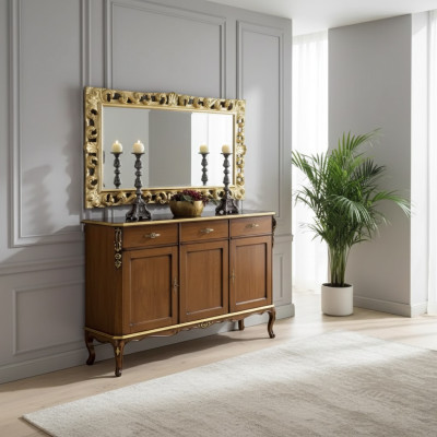 Sideboard wood Italian style furniture luxury dressers classic style new