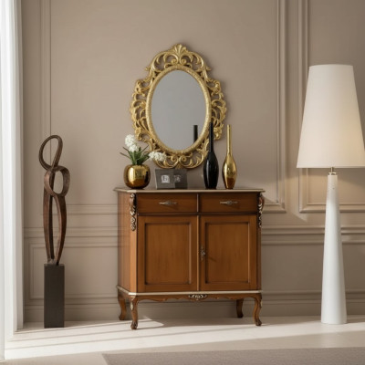 Sideboard Italian style furniture wood dresser cabinet designer new