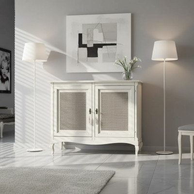 Sideboard dresser cabinet cupboards chests wood luxury furniture white