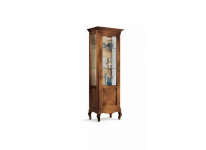 Furniture glass cabinet display case wood display glass cabinet shelves Italy