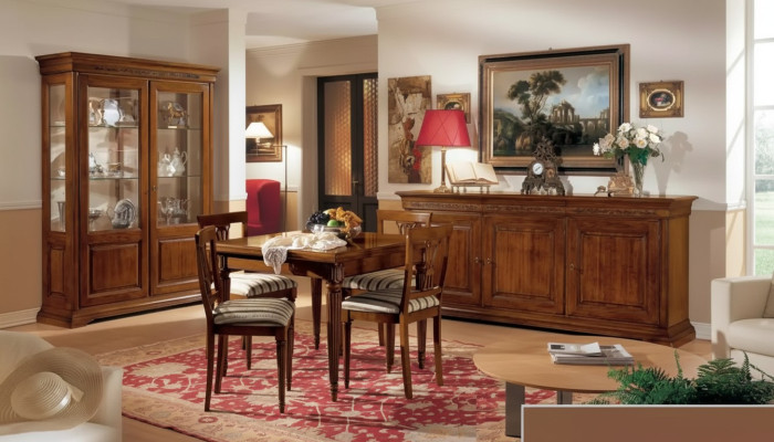 Dining Table, Table Furniture 4x Chairs Set, 7-piece Design Dining Room Set, New