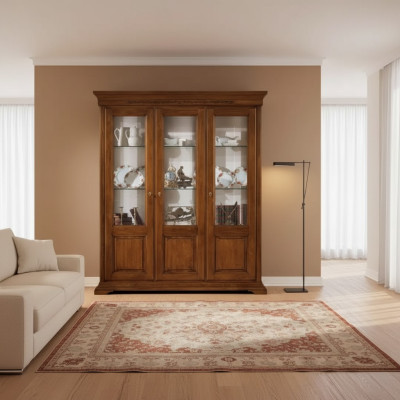 Showcase Classic Italian Living Room Brown Cabinets Sideboard New