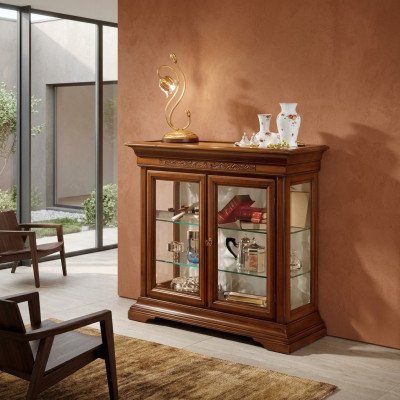 Showcase Italian Luxury Furniture Display Cabinet Glass Design Cabinets