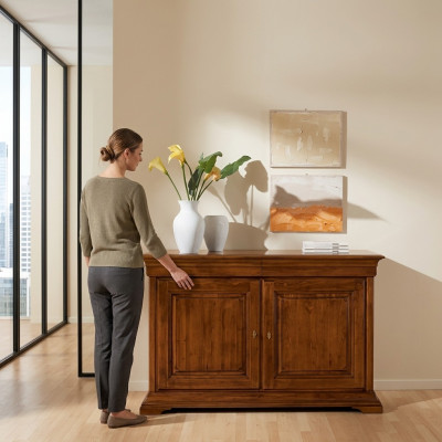 Sideboard wood cabinet chest of drawers brown sideboards bedroom living room.