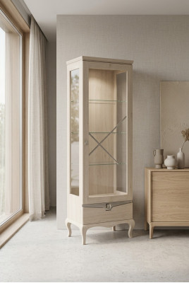 Showcase Italian Luxury Furniture Display Sideboard Cabinet Glass Design
