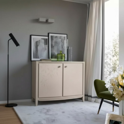 Sideboard dresser cabinet classic luxury dresser living room beige