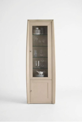 Showcase Italian furniture living room cabinet glass display cabinets new