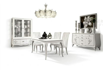 Dining room set dining table 4 x chairs dining group dining suite sideboard 7-piece