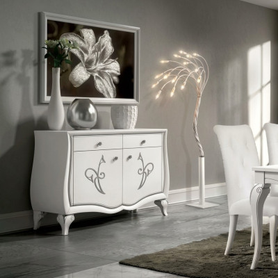 Sideboard chest of drawers living room luxury chests of drawers white furniture wooden cabinet