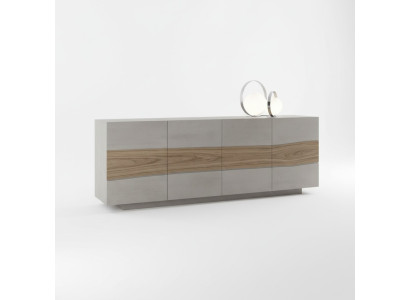 Dresser cupboards wood luxury sideboard living room furniture cabinet gray