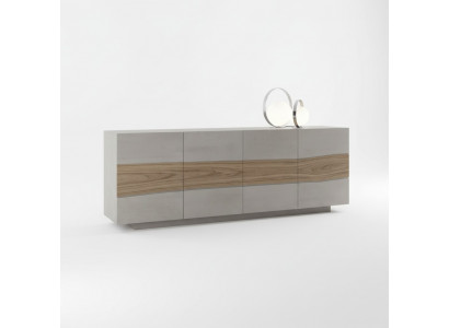 Dresser cupboards wood luxury sideboard living room furniture cabinet gray