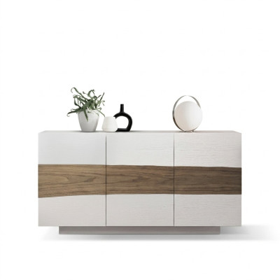 Sideboard Wood Dressers Furniture Living Room White Modern Cabinet New