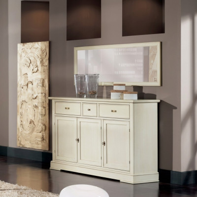 Sideboard Luxury Dresser Cabinet Shelf Furniture Wooden Cabinet Italy Cabinet