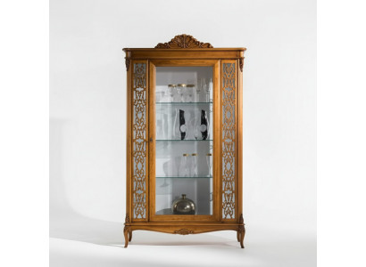 Showcase Italian Luxury Furniture Display Sideboard Glass Cabinet Design