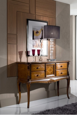 Dresser Wood Italian Furniture Cabinet Consoles Dressers Console New
