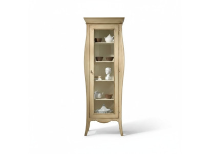 Sideboard Luxury Display Case Glass Cabinet Classic Style Italian Furniture