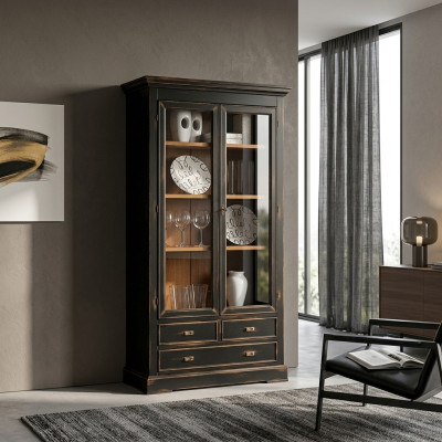 Display cabinet glass cabinets luxury display furniture glass cabinet