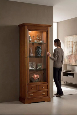 Design furniture luxury wood display cabinet style cupboard Italian sideboard new