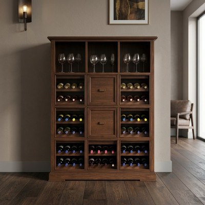 Home bar living room cabinet bar cabinet display cabinet Italian furniture wood