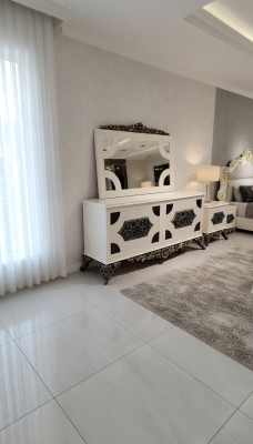High-quality elegant dresser with mirror stylish appearance