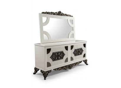 High-quality elegant dresser with mirror stylish appearance